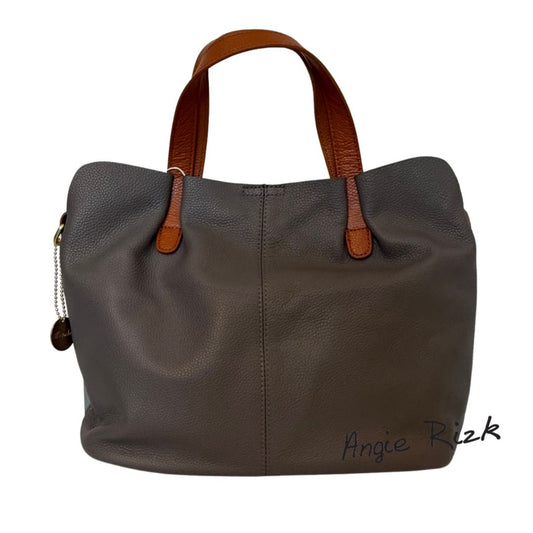 Elara – Leather Duffle Bag